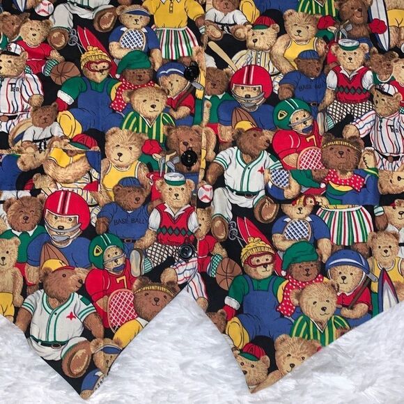 Vintage Teddy Bear Graphic Vest XL - Picture 10 of 12